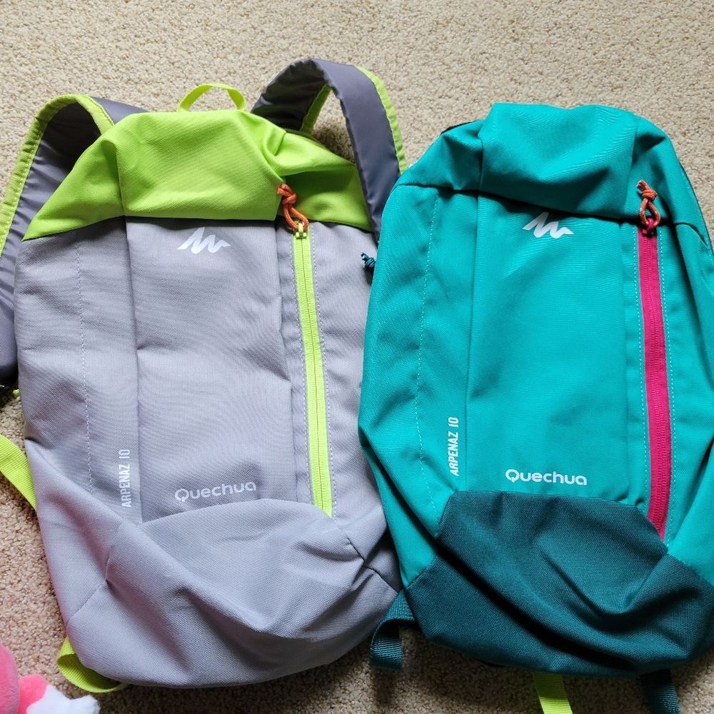 NWT Quechua hiking backpacks